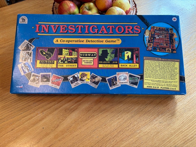 Investigators - Cooperative Board Game by Family Pastimes