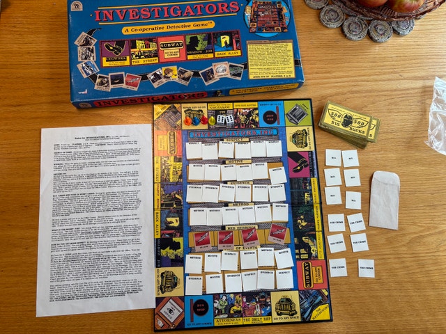Investigators - Cooperative Board Game by Family Pastimes - photo 2