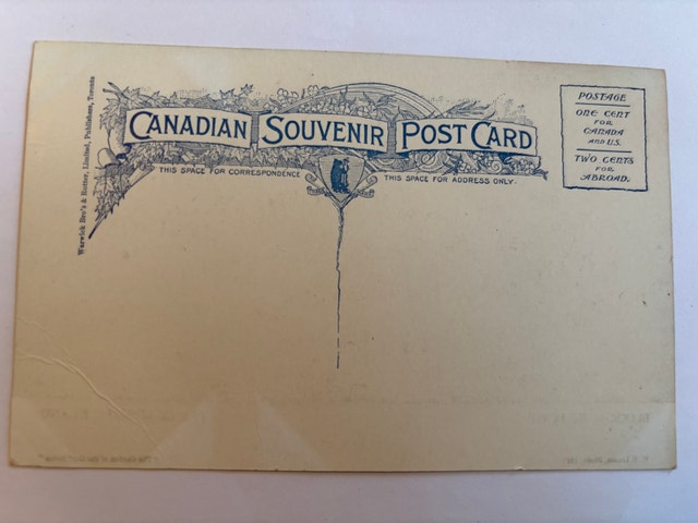Vintage Canadian Postcard PEI Blockhouse Point - photo 2