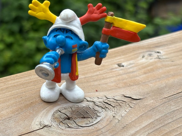 Schleich Fan Smurf