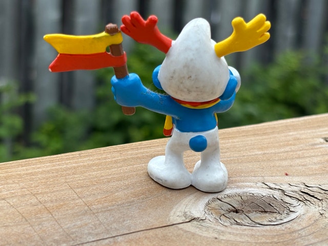 Schleich Fan Smurf - photo 2
