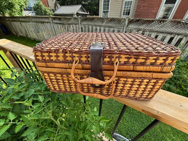 Wicker Picnic Basket