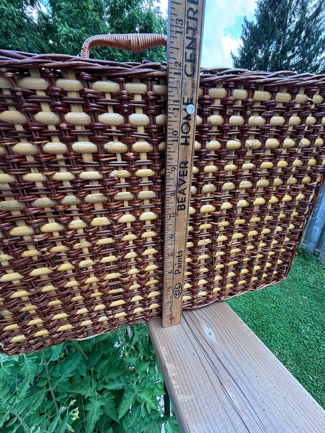 Wicker Picnic Basket - photo 3