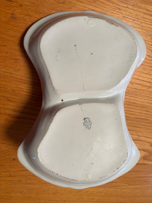 Antique Germany Candy Dish-Erdmann Schlegelmilch factory - photo 3