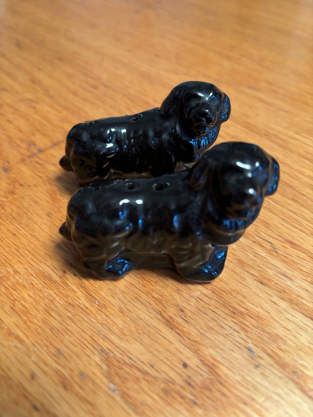 Dog Salt & Pepper Shakers
