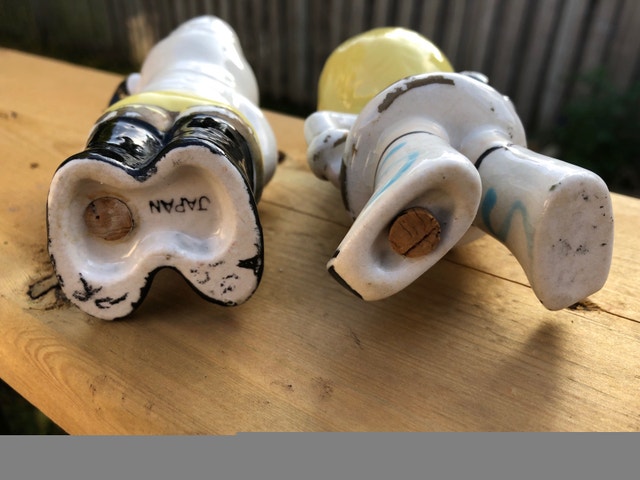Awesome Vintage 1950s Telephone Salt & Pepper Shakers Japan - photo 5