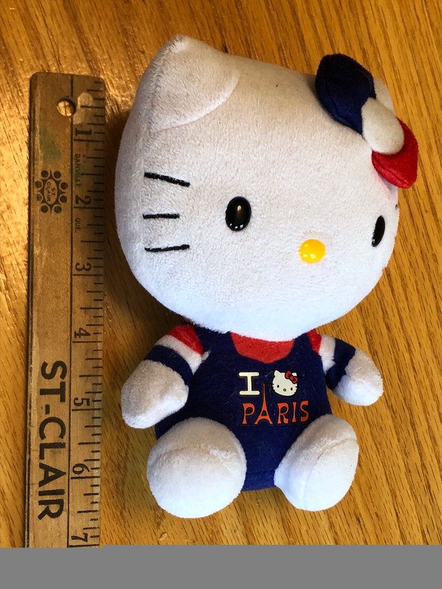 Ty Beanie Baby - HELLO KITTY I Love PARIS (FRANCE EXCLUSIVE) - photo 3
