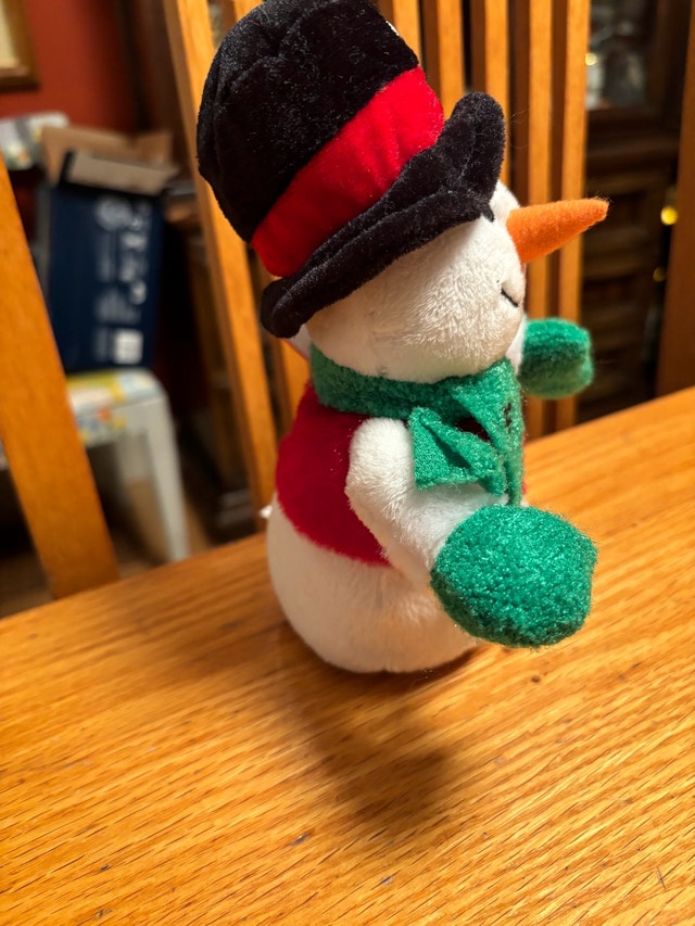 SEARS Christmas Plush Beanbag Toy 2008 Snowball w tag - photo 4