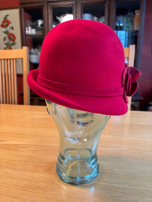 Red Wool Hat - Italy - photo 3