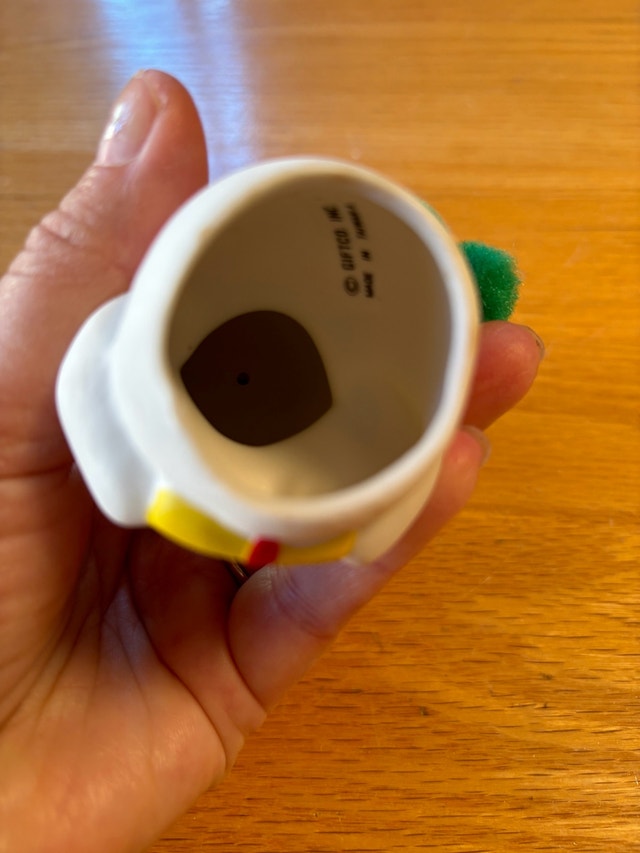 Giftco Snowman Ornament (missing bell clapper) - photo 3
