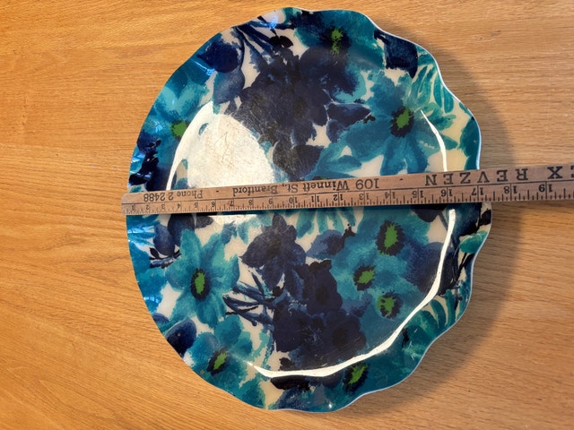 Vintage Scalloped Edge FAB Large Tray Handcrafted in Barrie ON - photo 4