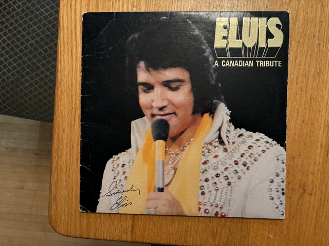 Elvis Presley Yellow Vinyl Lp A Canadian Tribute On RCA - photo 2