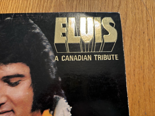 Elvis Presley Yellow Vinyl Lp A Canadian Tribute On RCA - photo 3