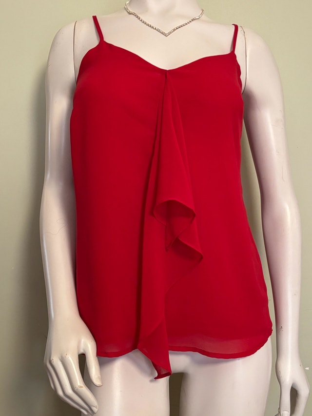 XS Le Chateau Red Camisole Top