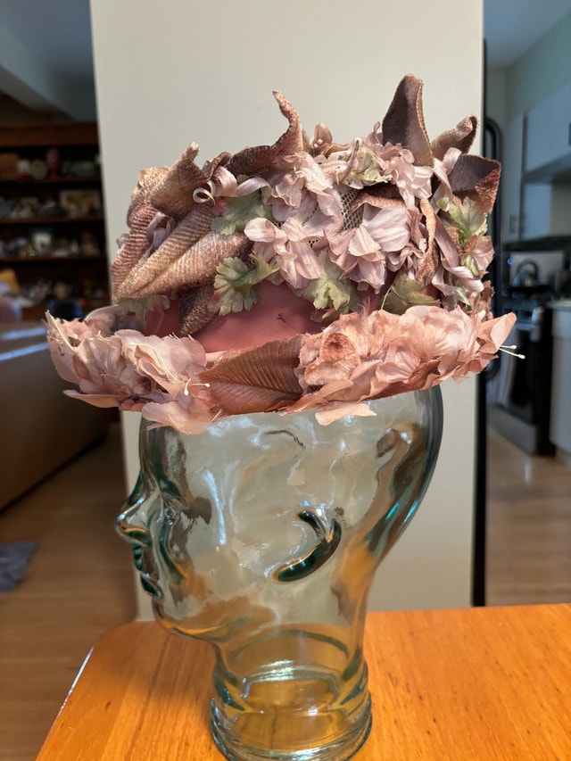 Vintage Eaton's Floral Hat - Easter - photo 3