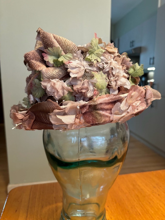 Vintage Eaton's Floral Hat - Easter - photo 4