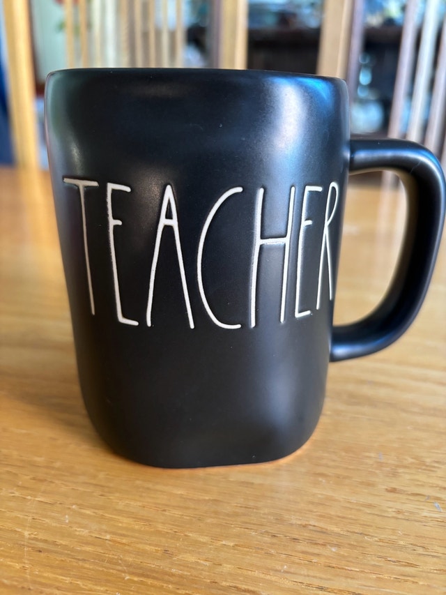 Rae Dunn Teacher Mug