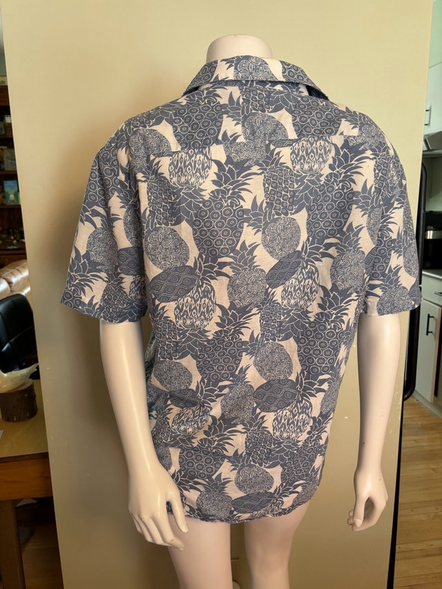 Untuckit Blue Hawaiian Pineapples Large - photo 2