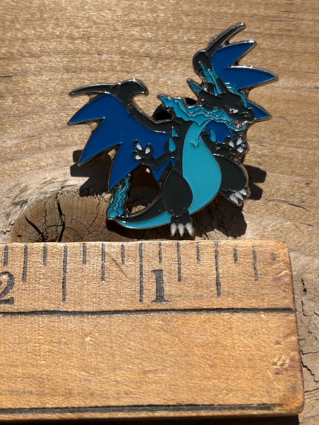 Pokémon Mega Charizard X Enamel Pin 2014