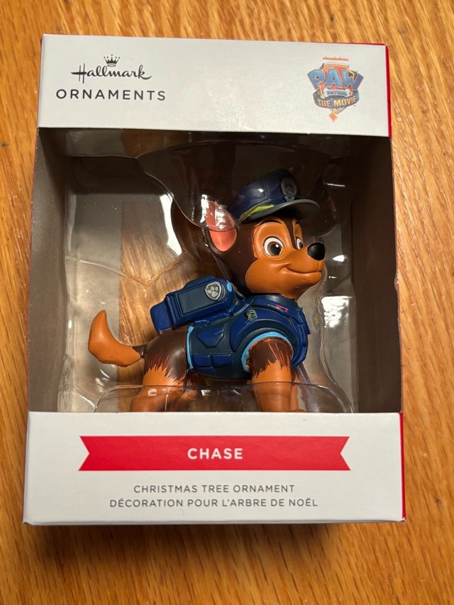 NEW Hallmark Puppy Patrol Chase Ornament
