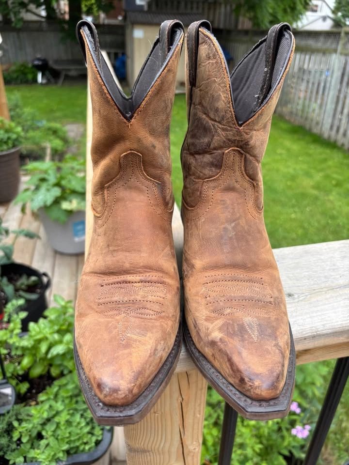 Abilene Women's 9 Distressed Western Boots - photo 2