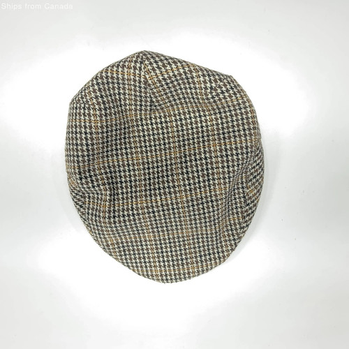 Brixton Brown Plaid Newsboy Cap - Men's Size L US - photo 5