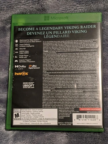 2 xbox one/x game lot. ASSASSINS CREED - photo 3