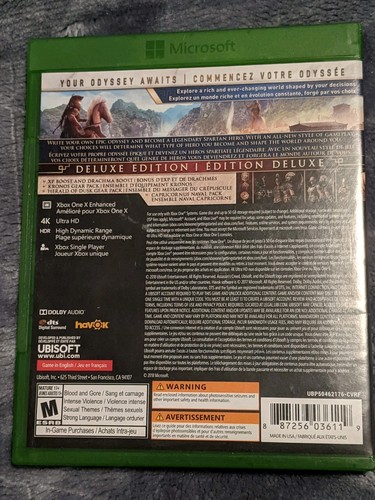 2 xbox one/x game lot. ASSASSINS CREED - photo 4