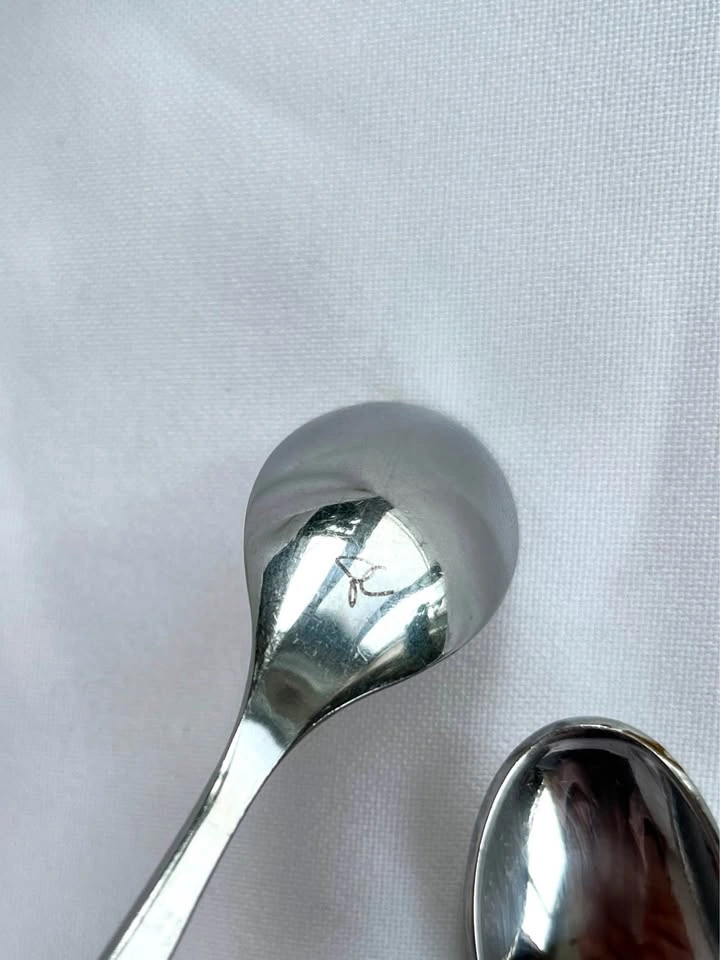 7 PC brand stainless steel teaspoons - photo 2
