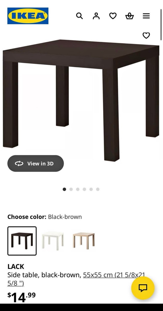NEED GONE! IKEA LACK tables