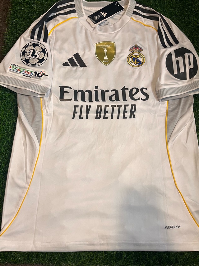 Real Madrid Mbappé jersey