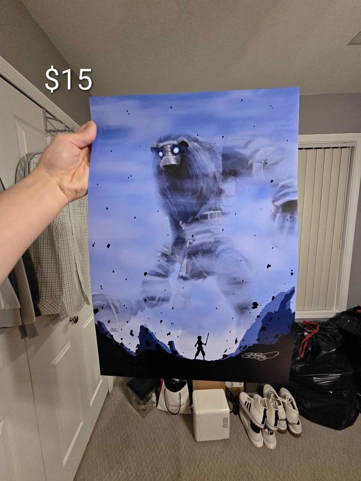 Shadow of the Colossus print 11x17