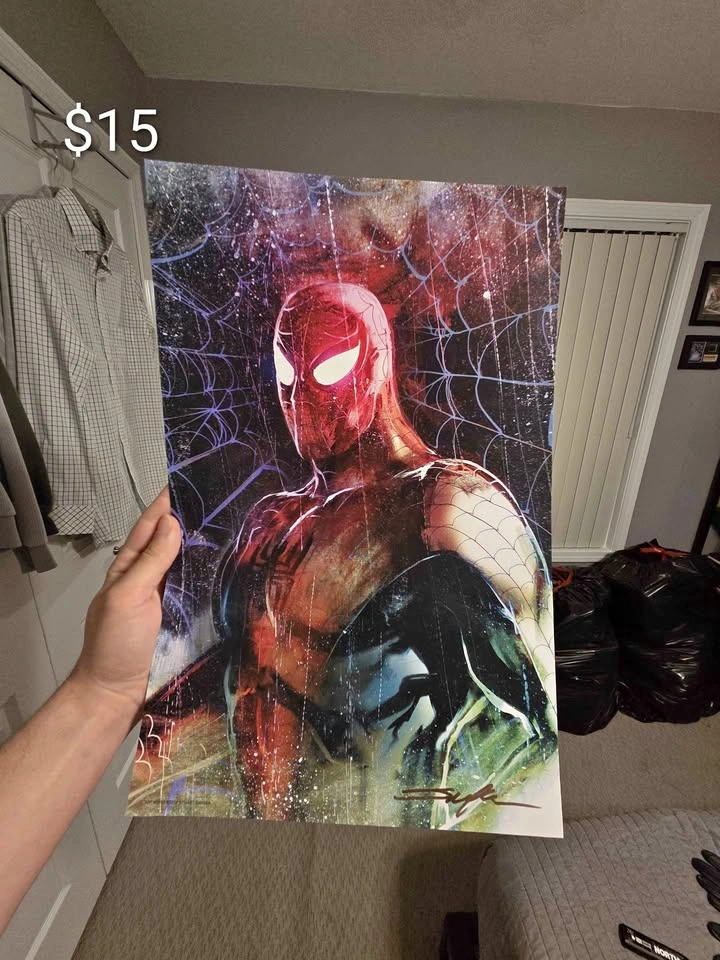 Spiderman print 11x17