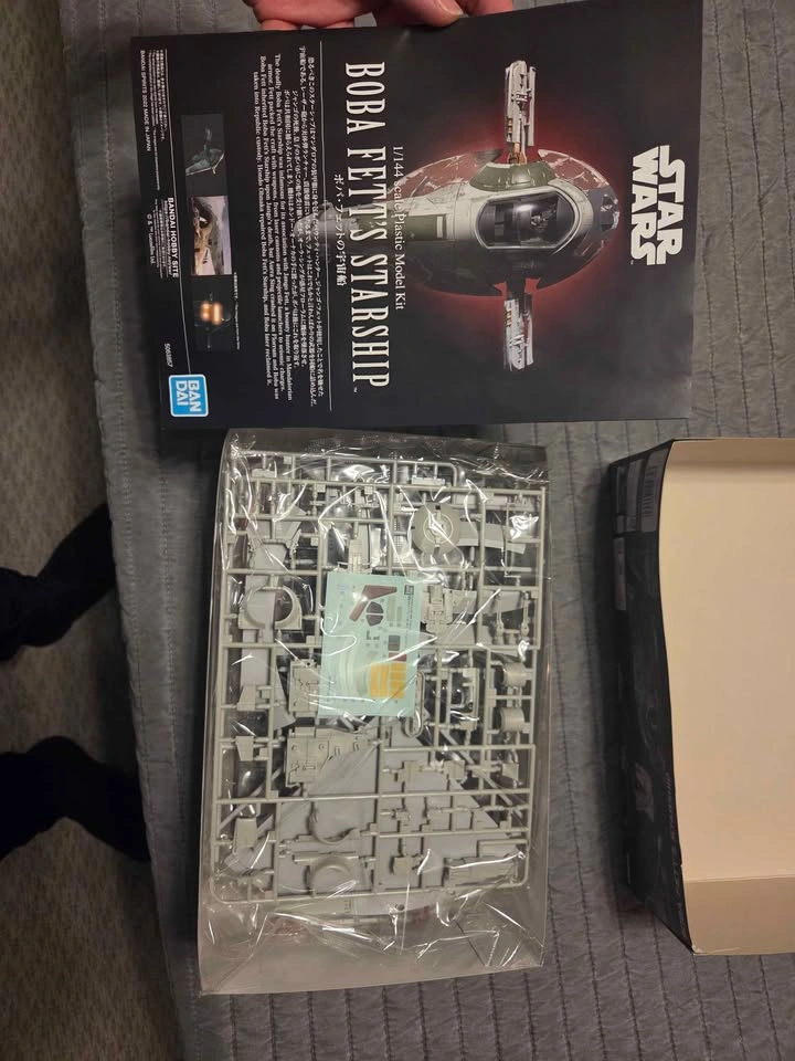 Boba fett Slave One starship model kit - photo 3