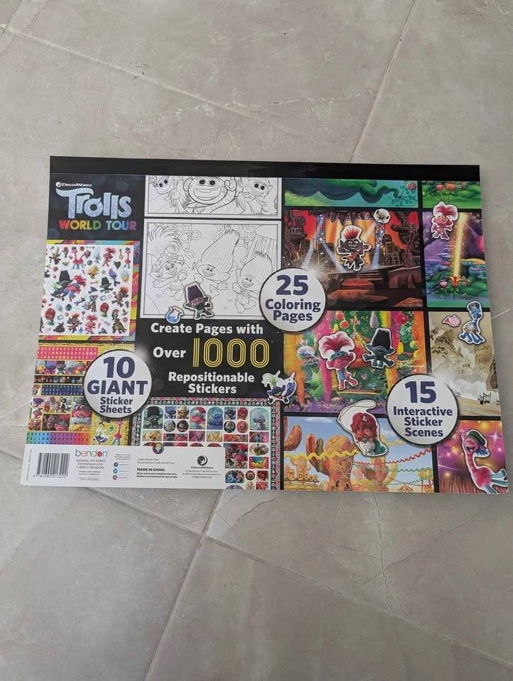 Trolls World Tour Giant Sticker Activity Pad - photo 2