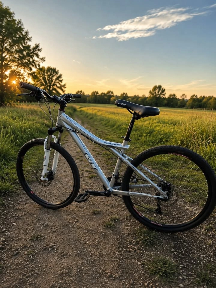 GT with Shimano XT drivetrain, Shimano hydraulic disc brakes