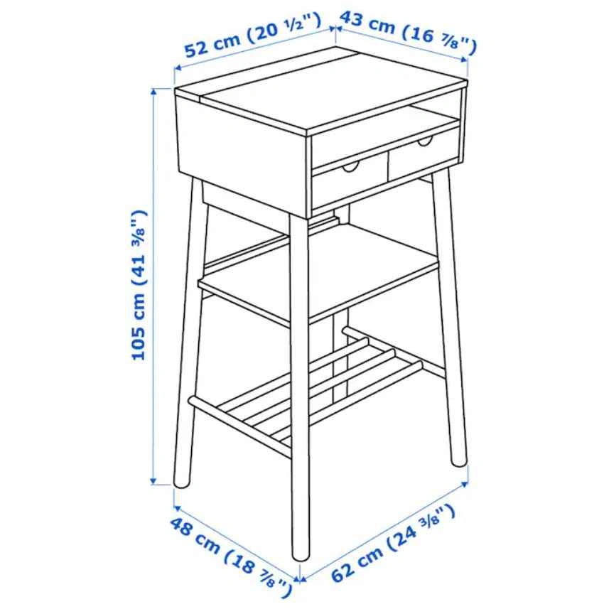 IKEA KNOTTEN Standing Desk - photo 4