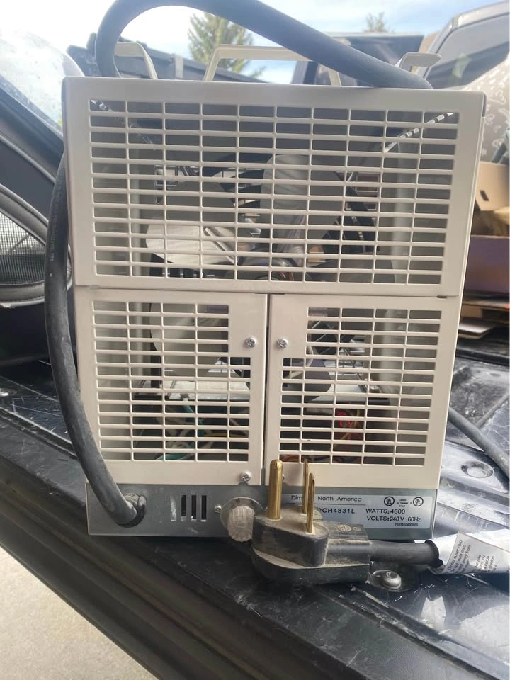 DCH Electric 4800W/240V Construction & Garage Portable Heater - photo 2