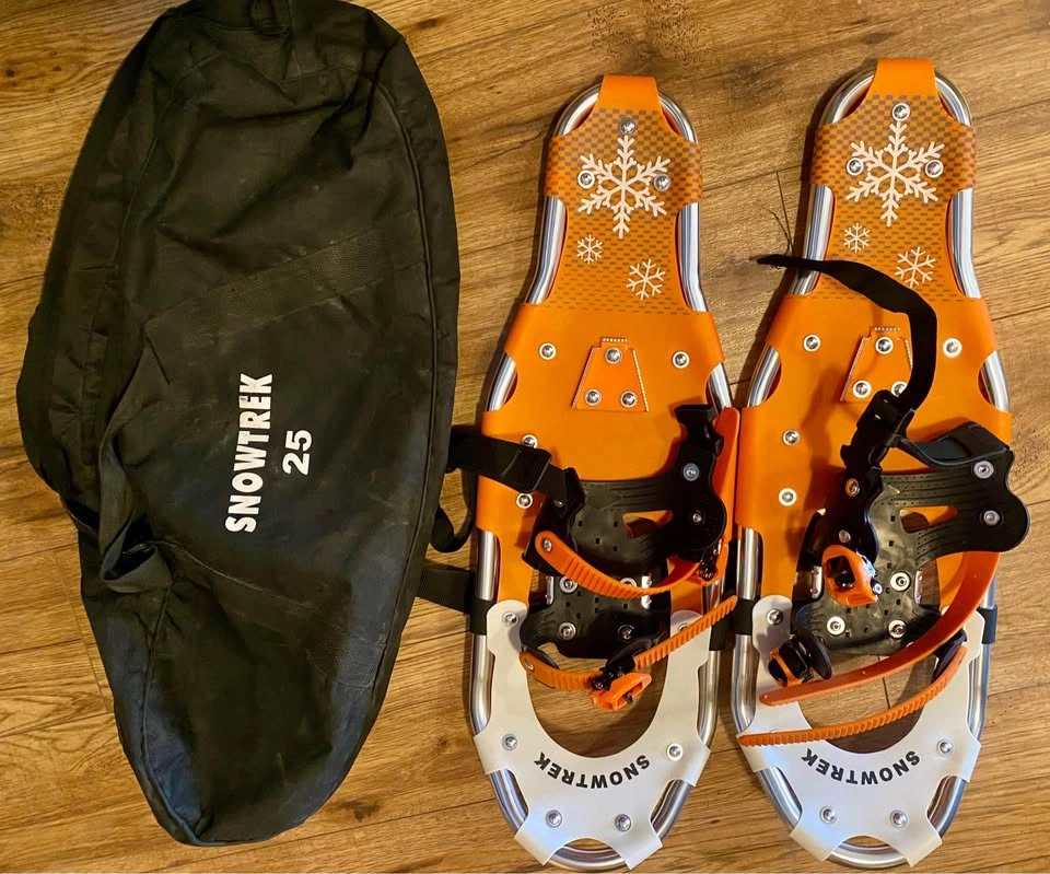 Snowshoes SNOWTREK Aluminum with Carrying Bag 80.00 for both