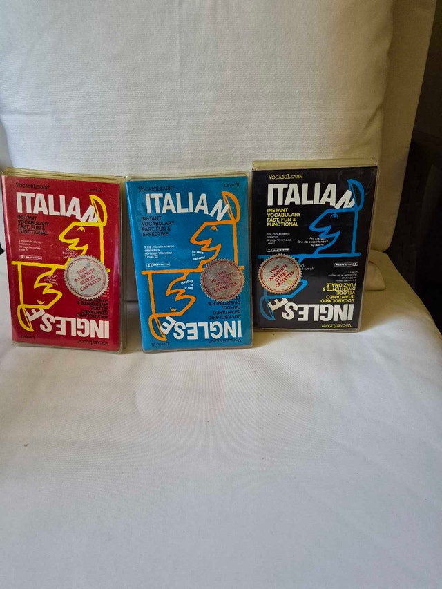 Learn Italian tapes