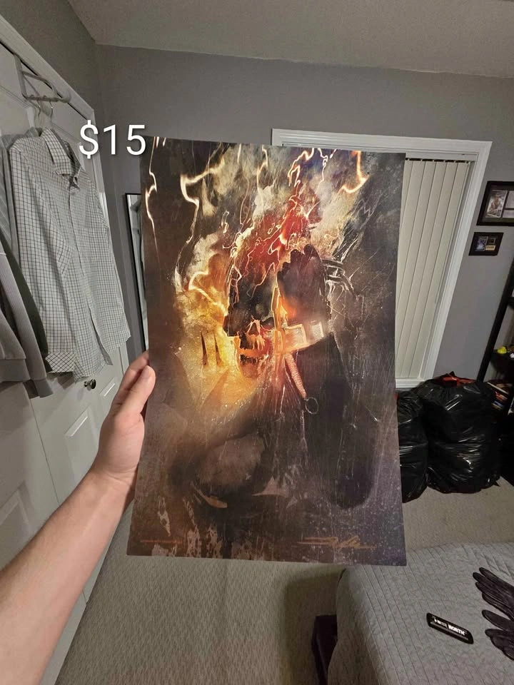 Ghost rider print 11x17