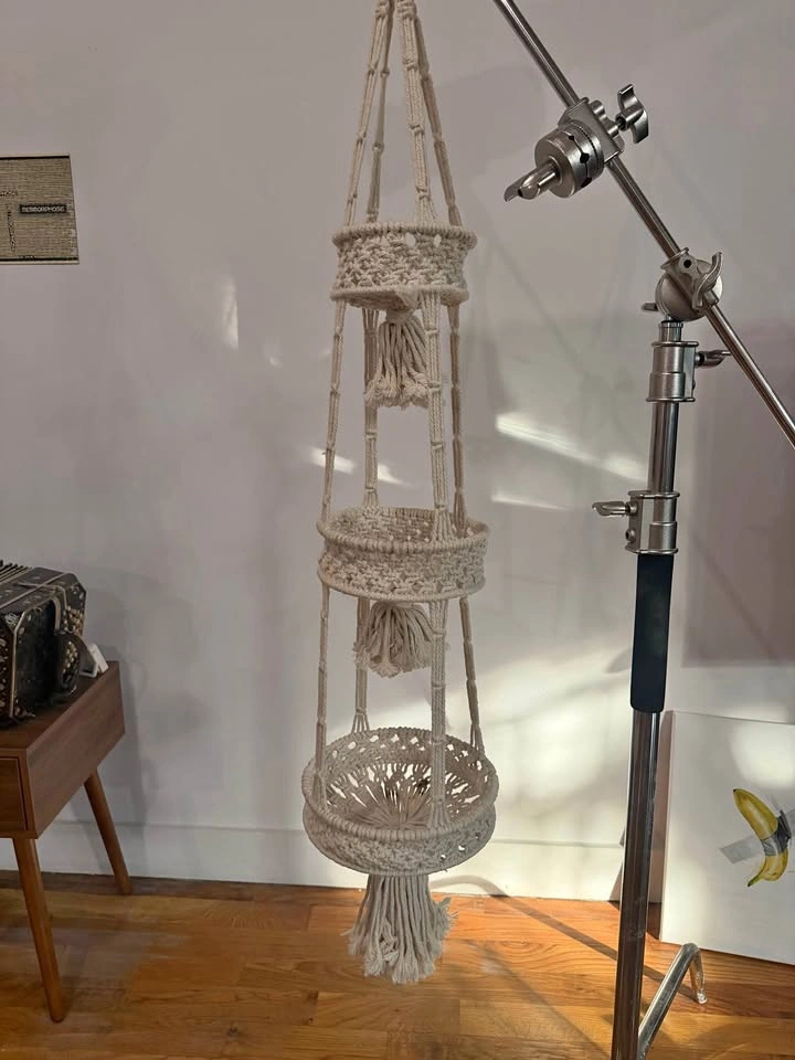3 Tier Hanging Fruit Basket for Kitchen