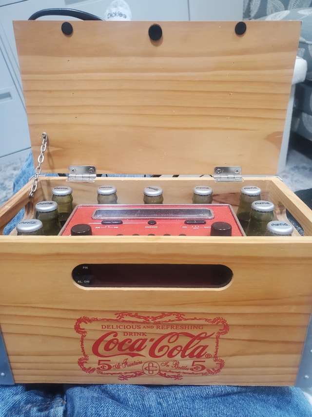 Wooden Coke Radio