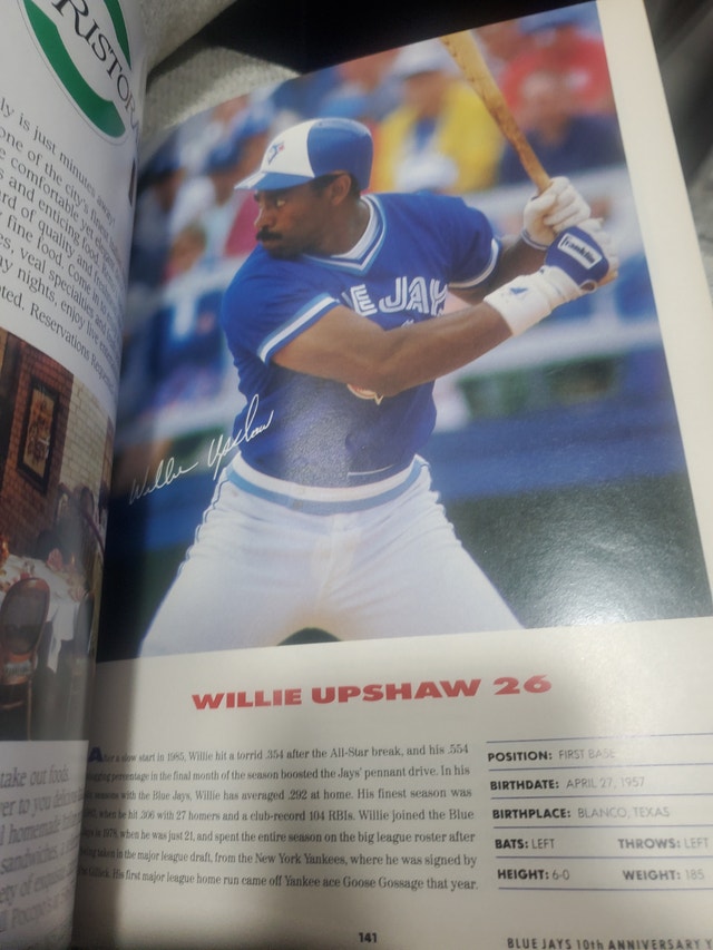 Toronto Blue Jays 1986 10th Anniversary Book and Wristbands - photo 5