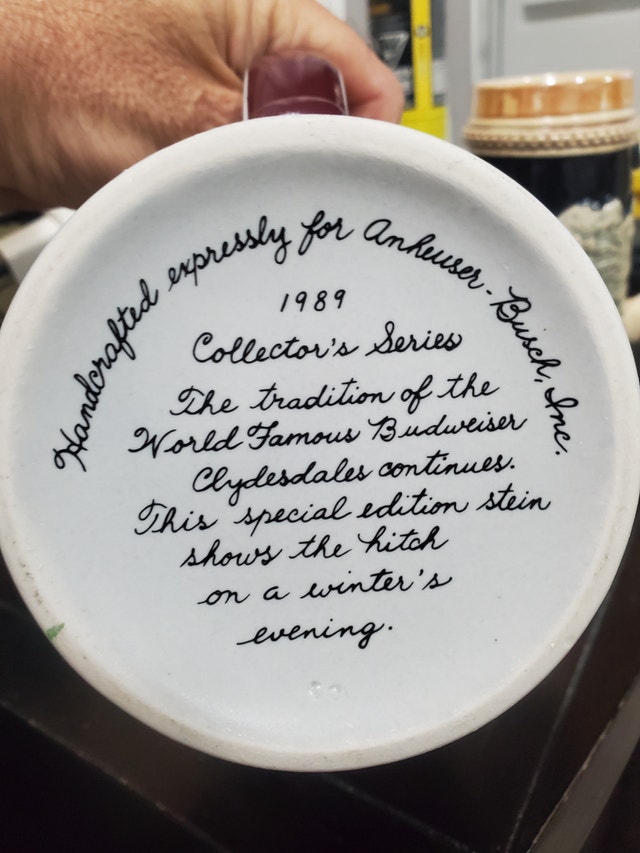 Budweiser Collector Mug - photo 4