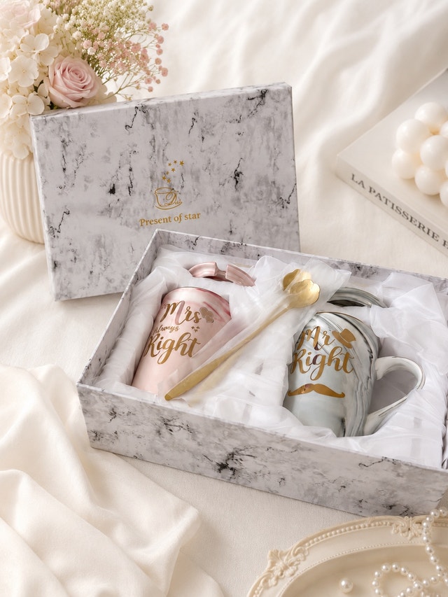 Present of Star Couple Mug Set - photo 2