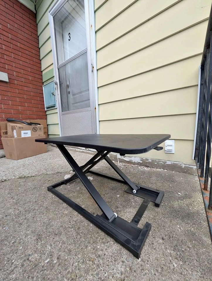Black Standing Desk Converter