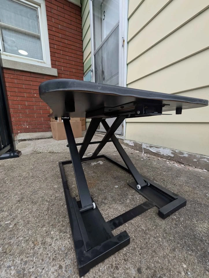 Black Standing Desk Converter - photo 2