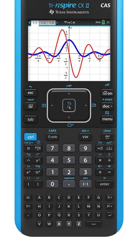 Texas Instruments TI-Nspire CX II CAS Color Graphing Calculator - photo 2