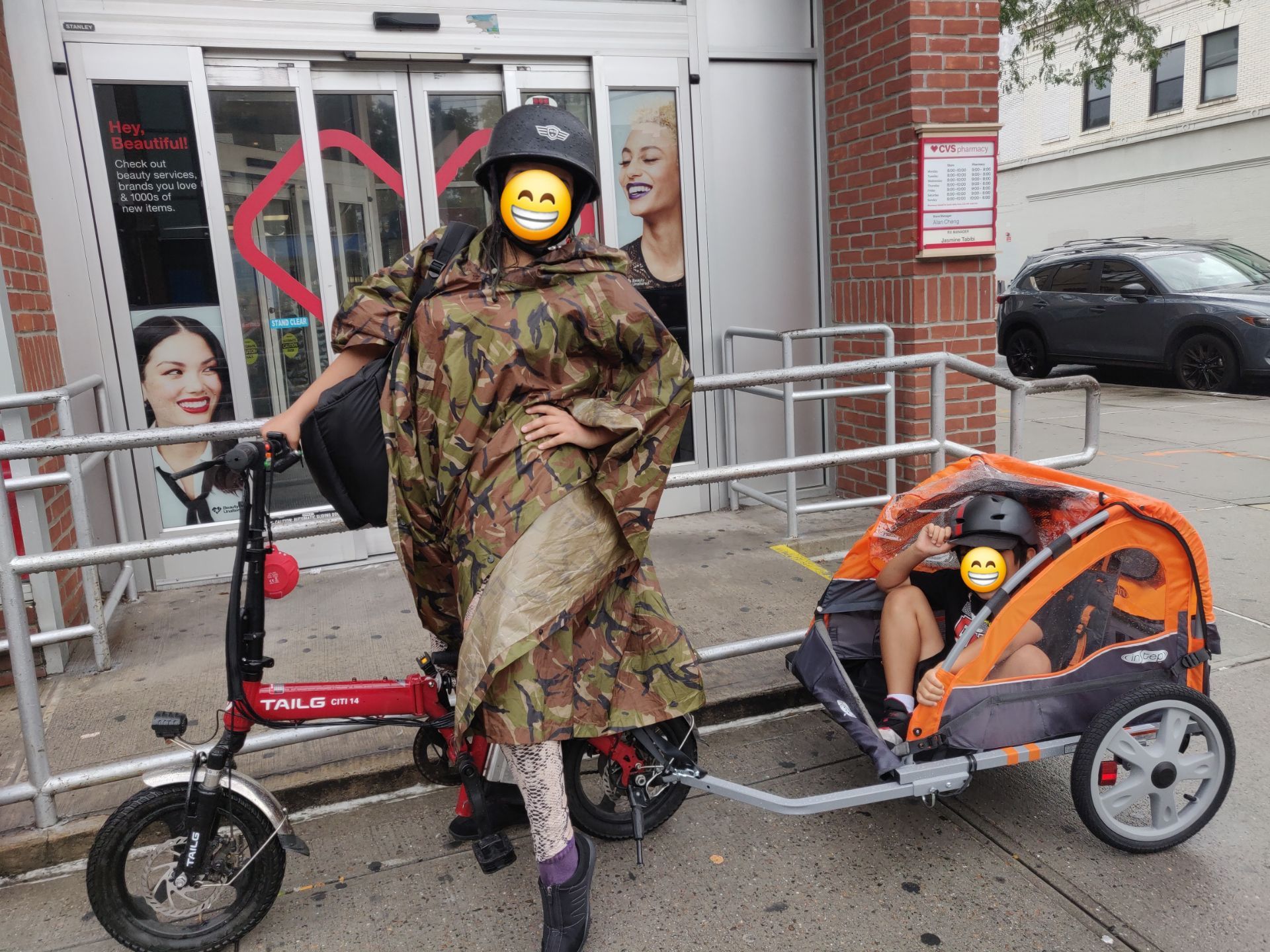 InStep 2-Seat Child Bike Trailer / Stroller / Double Jogger - photo 3